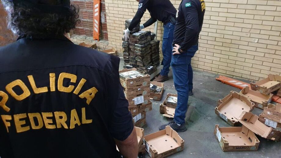 PF apreende cocaína