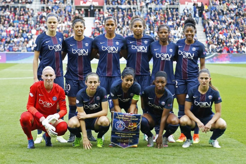 Time Paris Saint-Germain (PSG) x Barcelona, no Parc des Princes