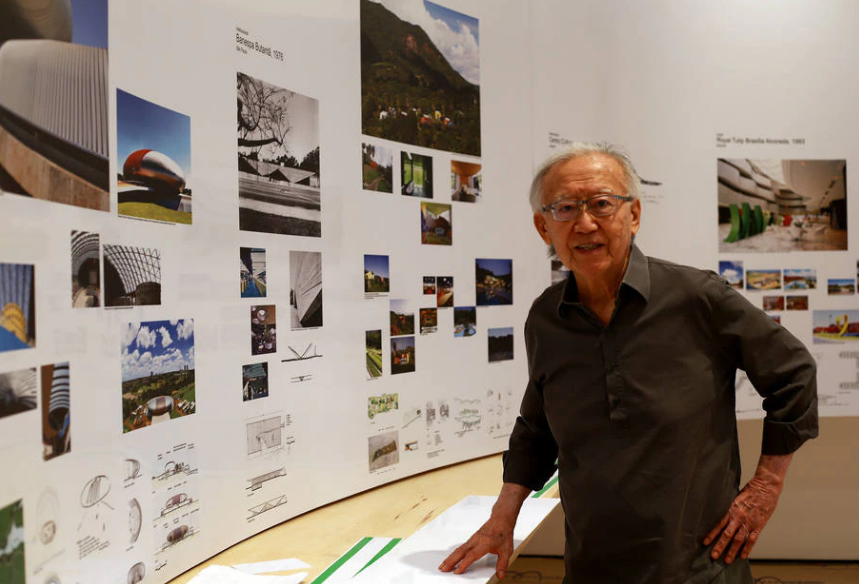 O arquiteto Ruy Ohtake, filho da artista plástica Tomie Ohtake