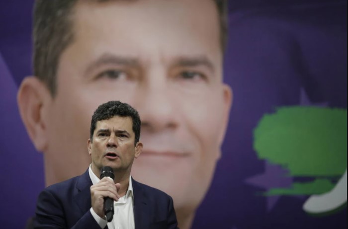 O ex-ministro da justiça, Sérgio Moro; ex-juiz está sem emprego desde que deixou a consultoria Alvarez & Marsall para se filiar ao Podemos