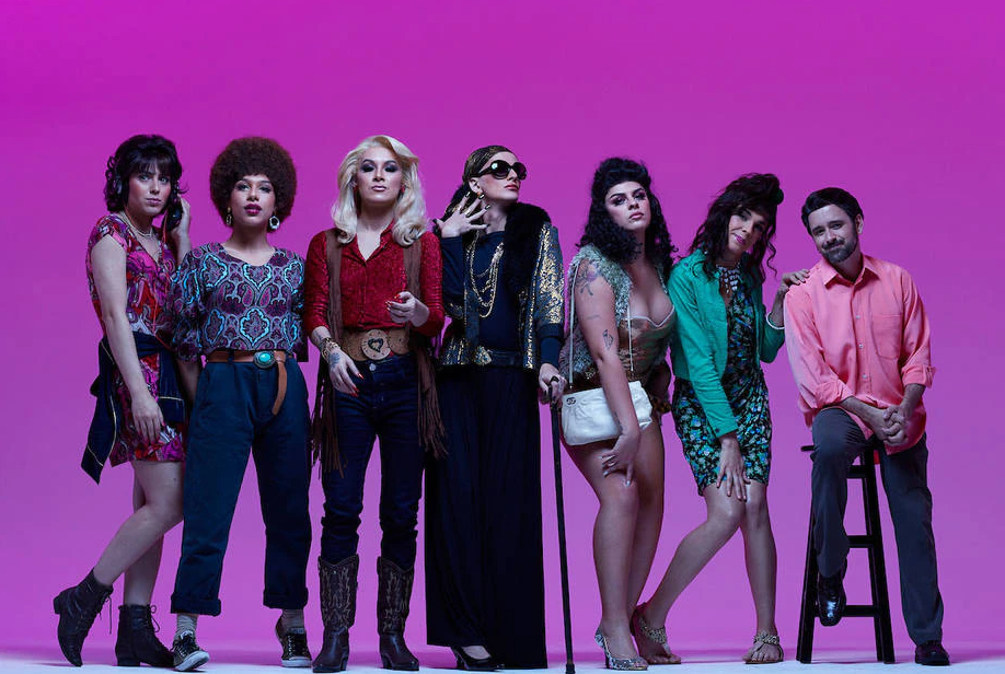 Elenco do musical 'Brenda Lee e o Palácio das Princesas', de Fernanda Maia