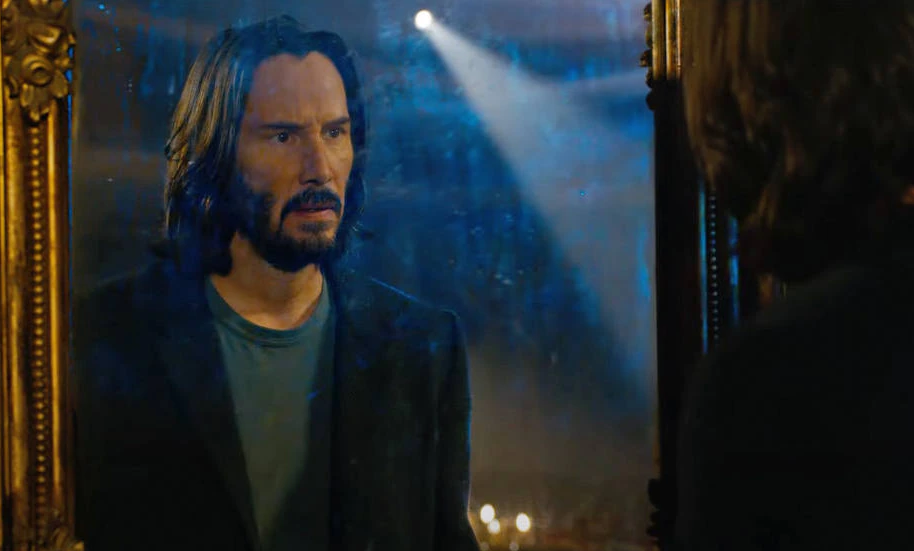 Cena de 'Matrix Resurrections', novo filme da franquia com Keanu Reeves