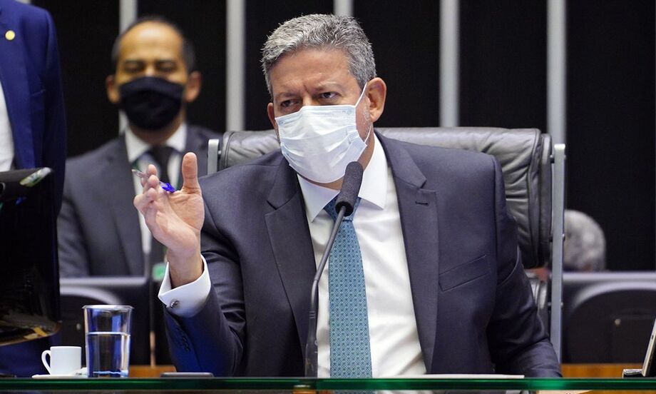 O presidente da Câmara, Arthur Lira