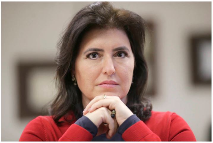 A senadora Simone Tebet (MDB-MS)