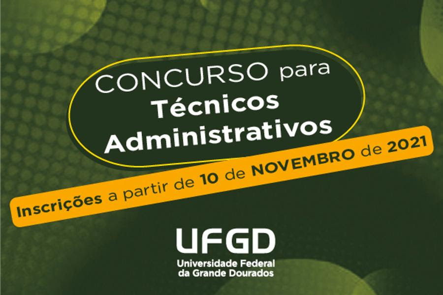 Inscrições abertas para concurso da UFGD