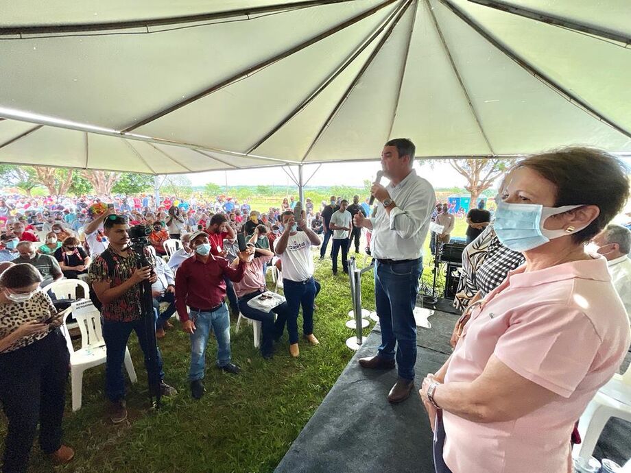 O evento contou com a participação do secretário de Infraestrutura do estado, Eduardo Riedel e da ministra Tereza Cristina.