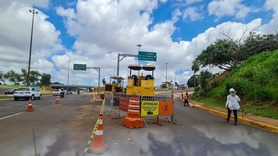 Obras no Centro de Campo Grande