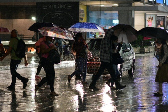 Alerta de chuvas intensas no país