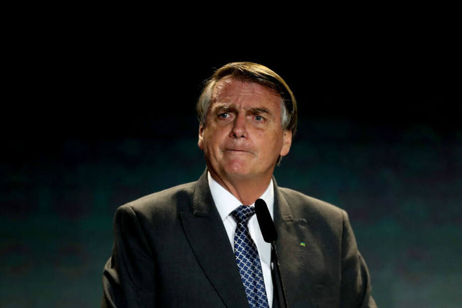 Presidente Jair Bolsonaro fala durante cerimônia no Palácio do Planalto, em Brasília; contrário ao passaporte vacinal, Bolsonaro xingou Doria pelo anuncio da medida em São Paulo