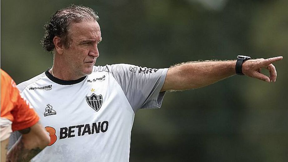 O técnico do Atlético-MG, Cuca