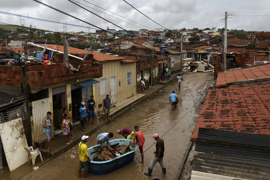 Chuvas no estado da Bahia