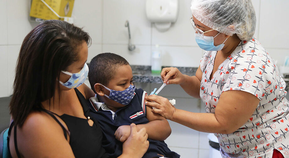 Vacinação em crianças