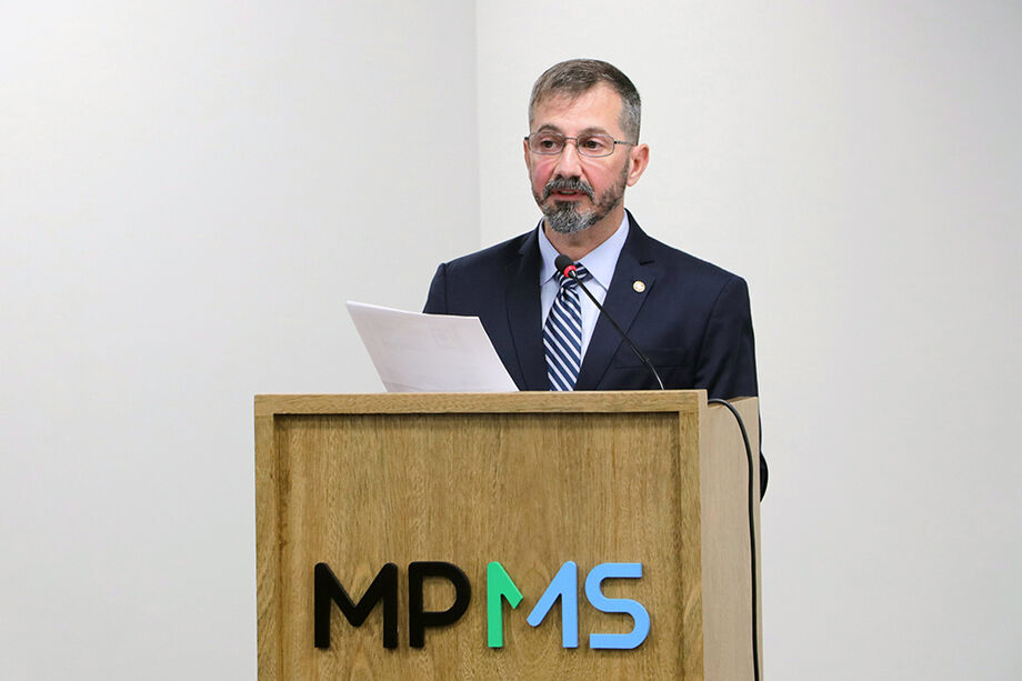 O promotor de Justiça Renzo Siufi