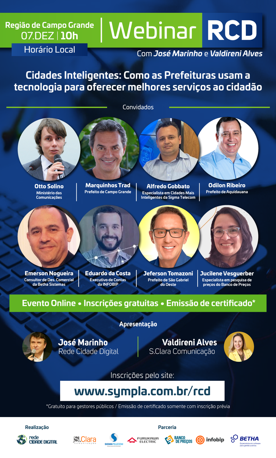 Em ranking divulgado recentemente pela Teleco, Abrintel e Conexis, Campo Grande aparece como a capital mais inteligente do país