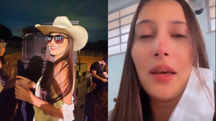 A modelo e influencer Franciane Andrade