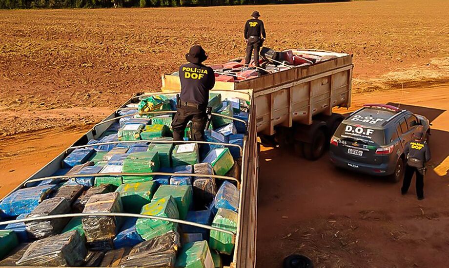 Apreensão de drogas em Maracaju