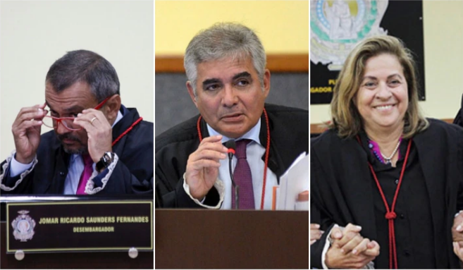 Jomar Ricardo Saunders Fernandes, Flávio Humberto Pascarelli Lopes a desembargadora Maria das Graças Pessôa Figueiredo