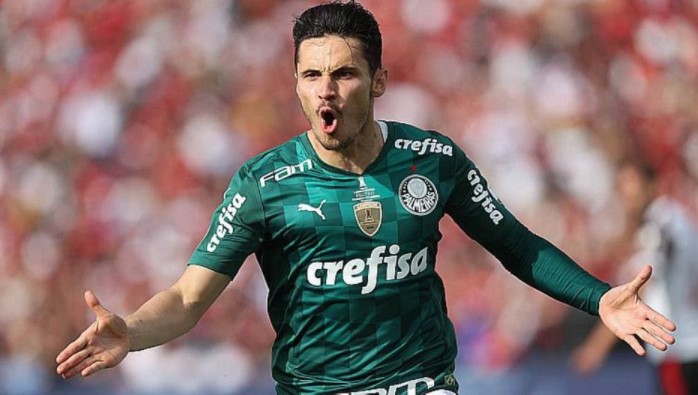 Autor do primeiro gol do Palmeiras na final, Veiga garante lugar na seleção da Libertadores
