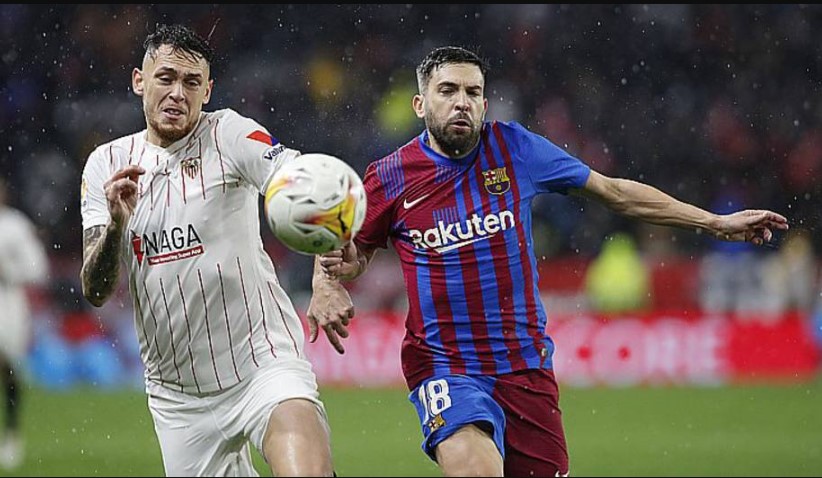 Em duelo tenso, Sevilla e Barcelona empatam pelo Campeonato Espanhol