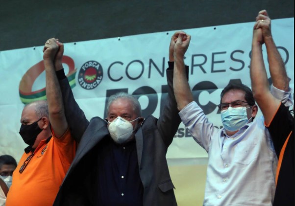 Em discurso, Lula cobrou esforço para aumentar a presença de sindicalistas nos parlamentos