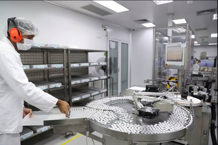 Centro de produção de vacinas do Instituto Butantan, em São Paulo