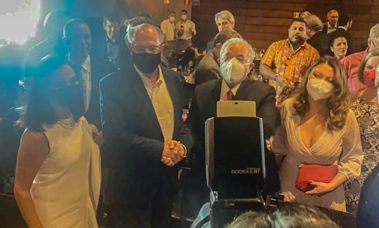 Lula e Alckmin se encontram em jantar em São Paulo em 19 de dezembro de 2021