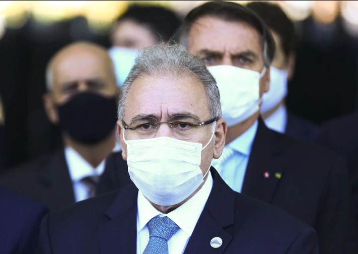 O ministro da Saúde, Marcelo Queiroga