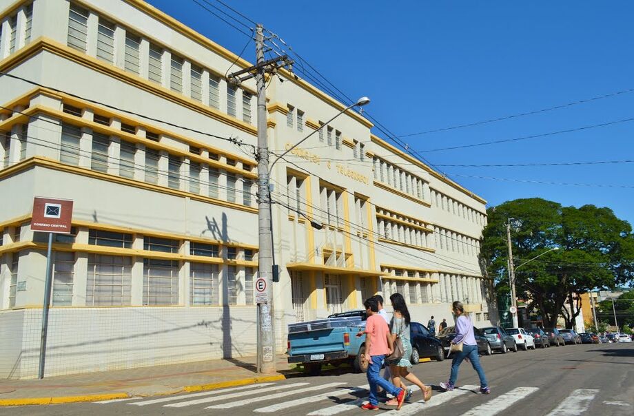 Agência do Correios no Centro de Campo Grande