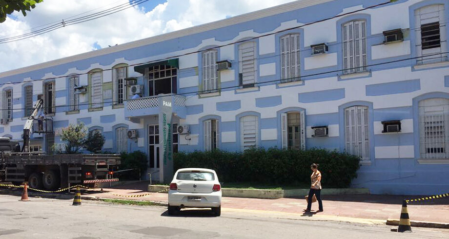 A idosa ficou internada na Santa Casa de Corumbá