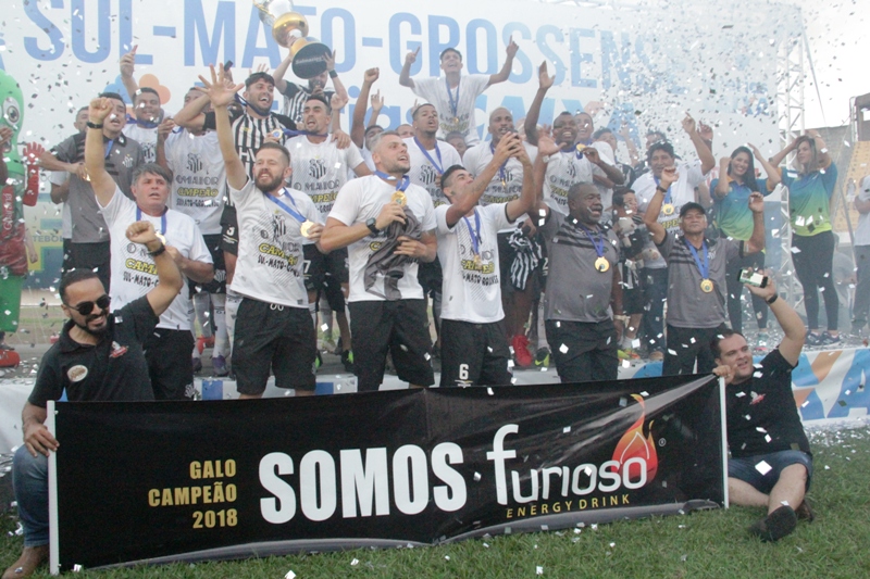 Operário comemora título de Campeão Estadual no Campeonato de 2018