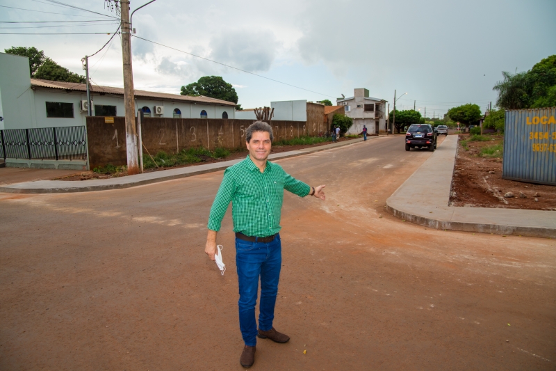 O prefeito de Maracaju, Marcos Calderan