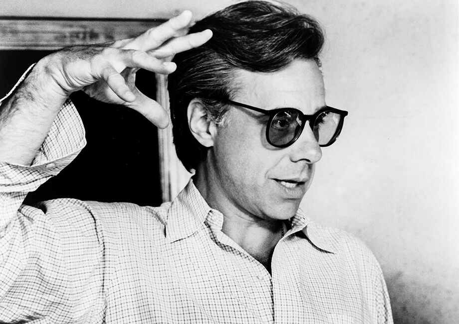 O cineasta americano Peter Bogdanovich