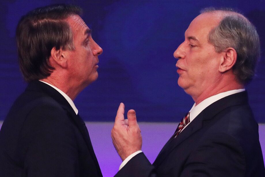 Jair Bolsonaro e Ciro Gomes