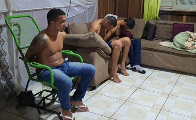 A quadrilha foi presa