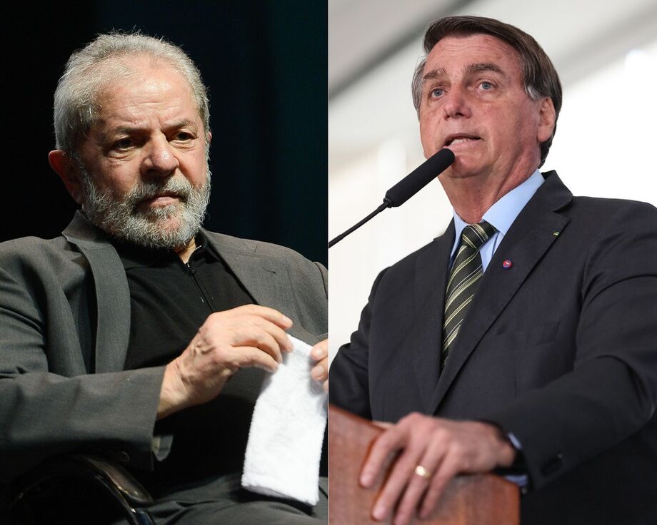 Lula e Bolsonaro
