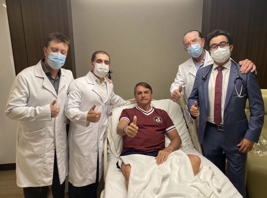 Foto publicada pelo presidente nas redes sociais