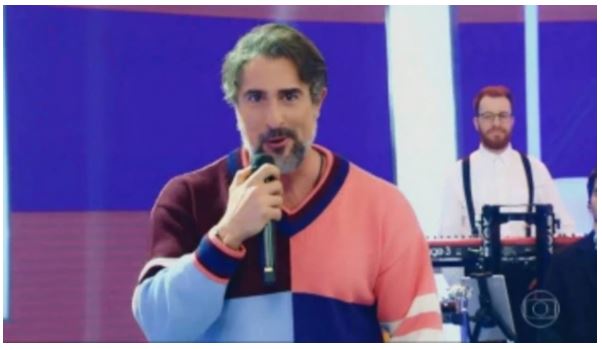 O apresentador Marcos Mion respondeu críticas de Padre Júlio Lancelotti sobre tênis caro