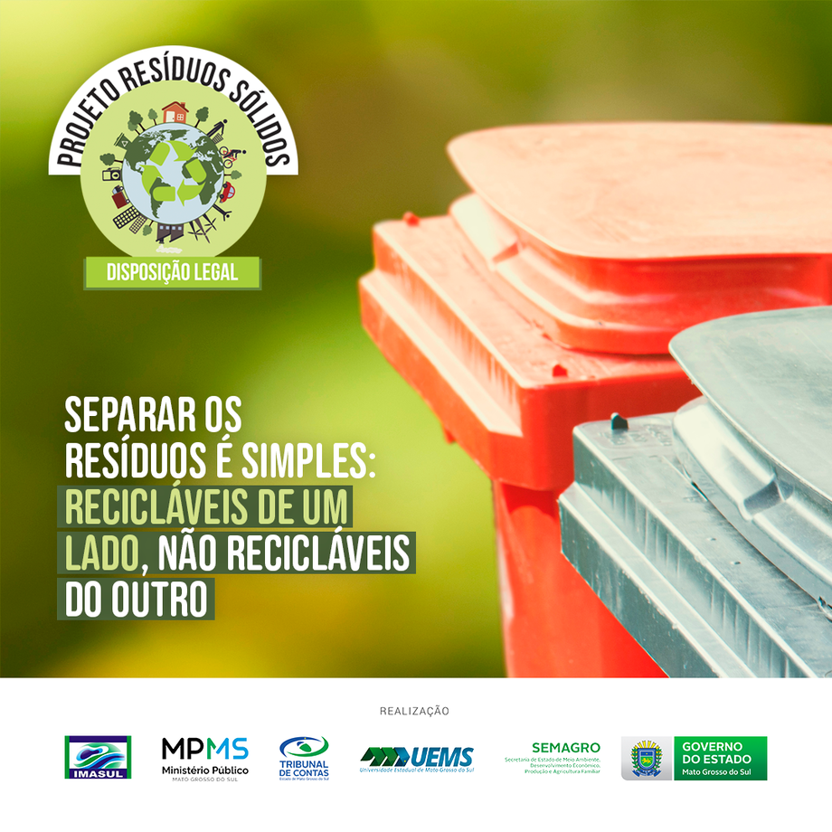 A dica para abraçar a cultura da reciclagem, separando e descartando corretamente todos os resíduos é inserir esse novo hábito na rotina