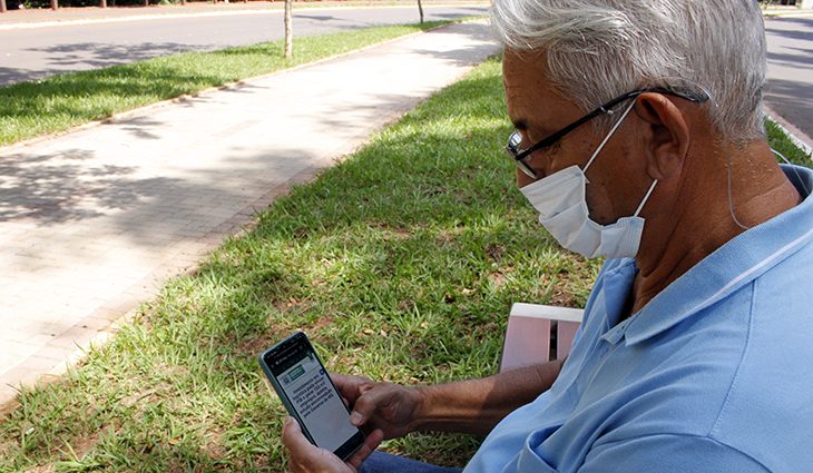 O app passou a contar com o ícone Assistência Social,