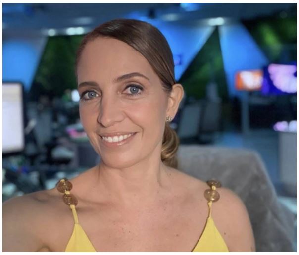 A apresentadora do 'Fantástico', Poliana Abritta, está em férias na Argentina com a família