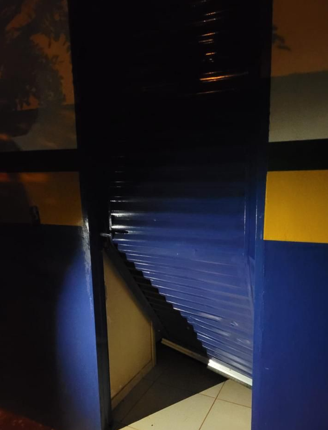 Vandalismo em UBS na cidade de São Gabriel do Oeste