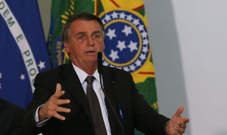 O presidente Jair Bolsonaro