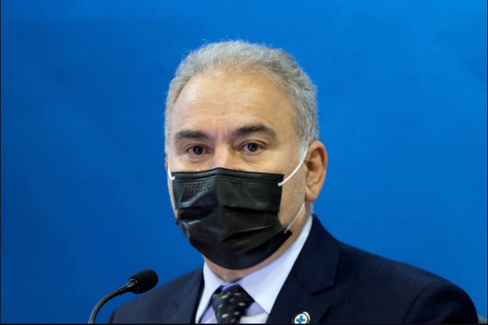 O ministro da Saúde, Marcelo Queiroga