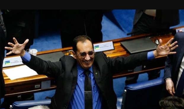 O senador Jorge Kajuru