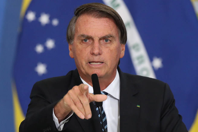 O presidente Jair Bolsonaro