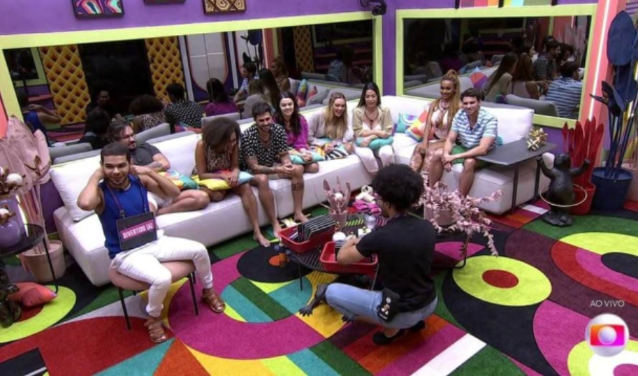 Integrantes do grupo Pipoca enfrentam jogo da discórdia no primeiro dia de 'BBB 22'