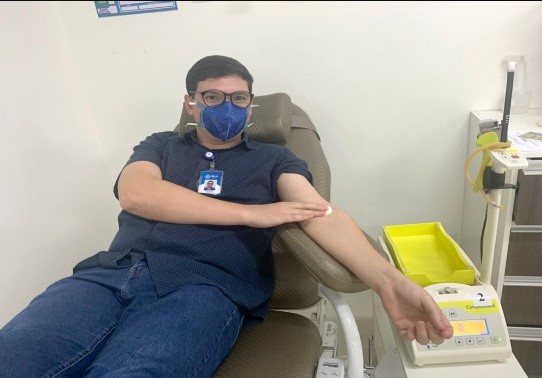 Ao todo, 36 bolsas foram coletadas e que, após o fracionamento em plaquetas, hemácias e plasmas, serão devolvidas para abastecerem o hospital