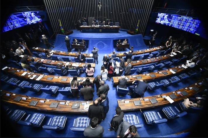 Plenário do Senado Federal, em Brasília