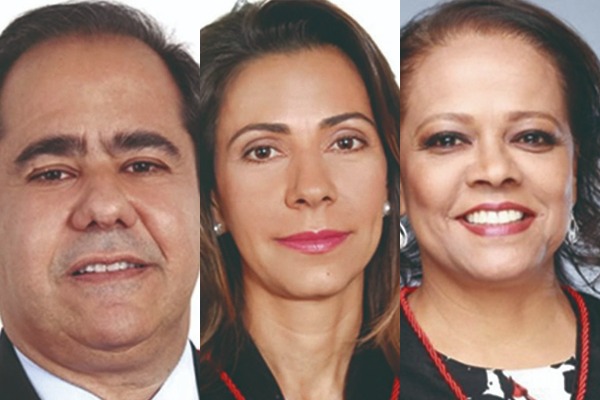Os indicados que formam a lista tríplice