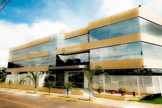 Fachada do Hospital Santa Marina em Campo Grande